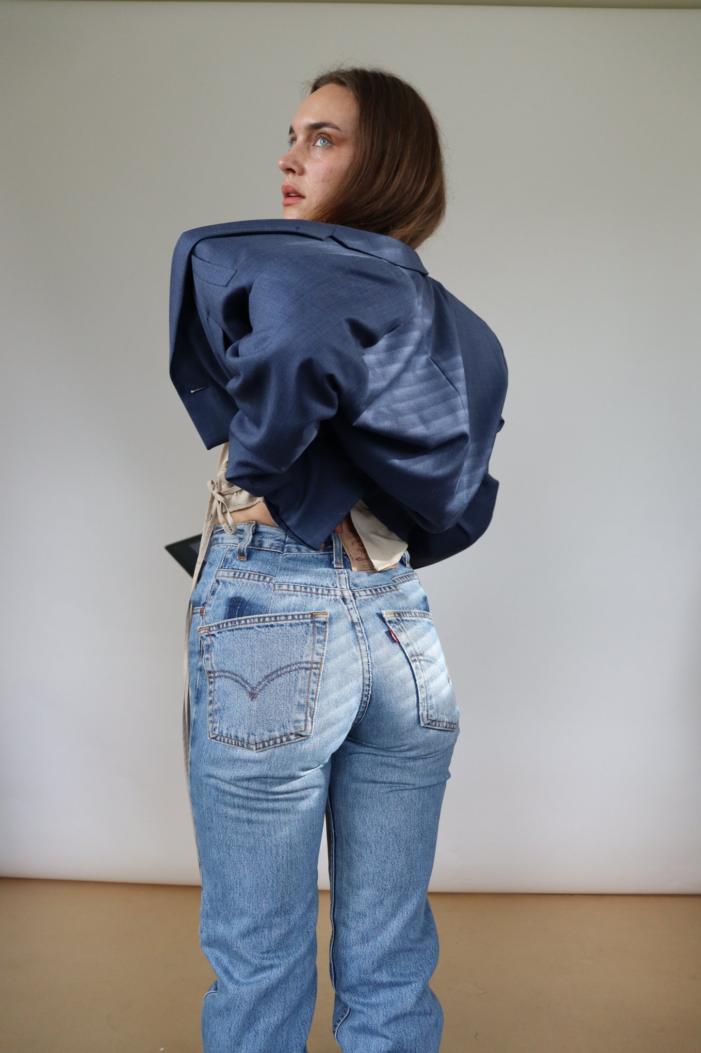 Reworked Levi Jeans