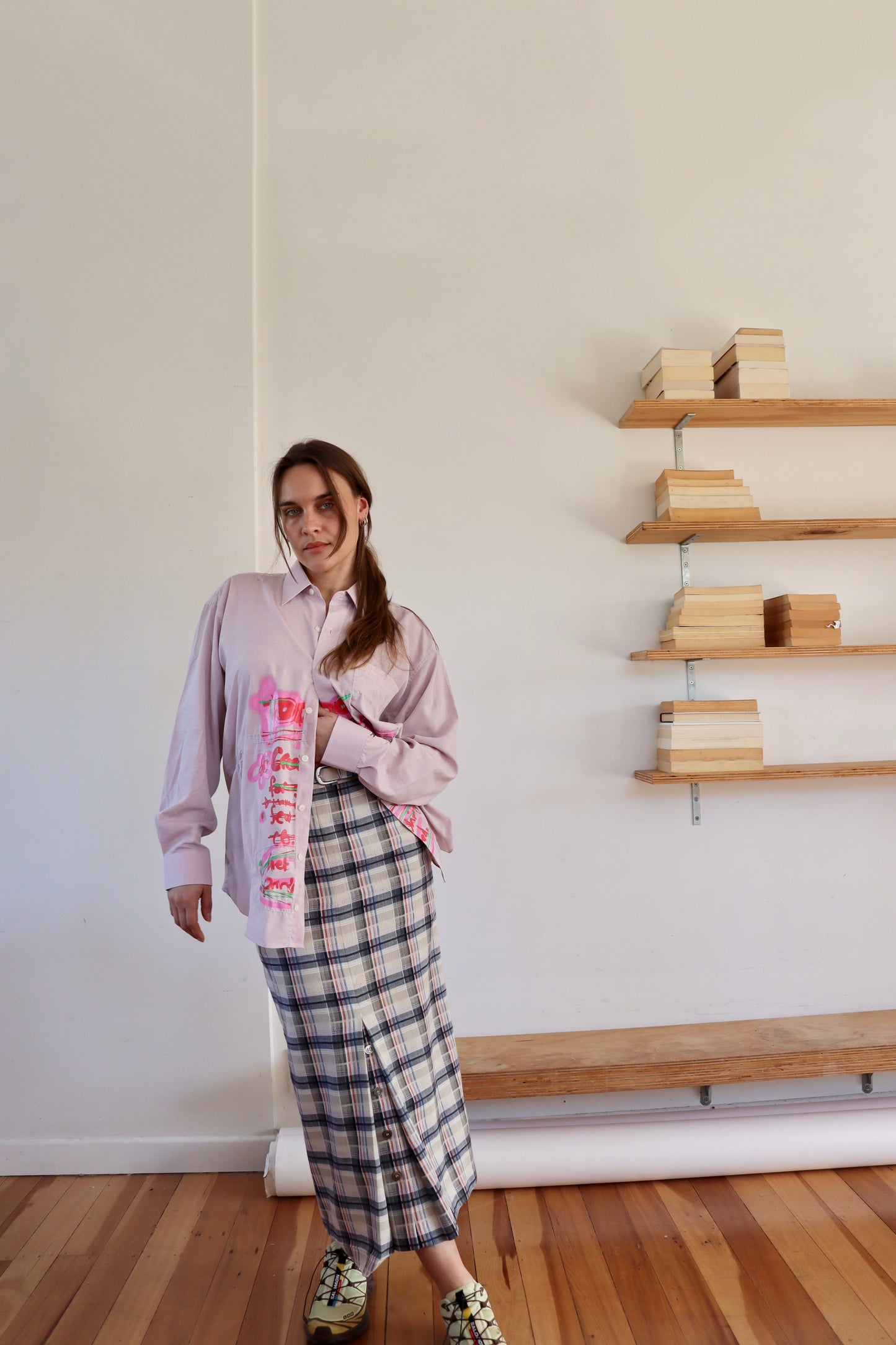 Dusty Pink 'To Do' Shirt S