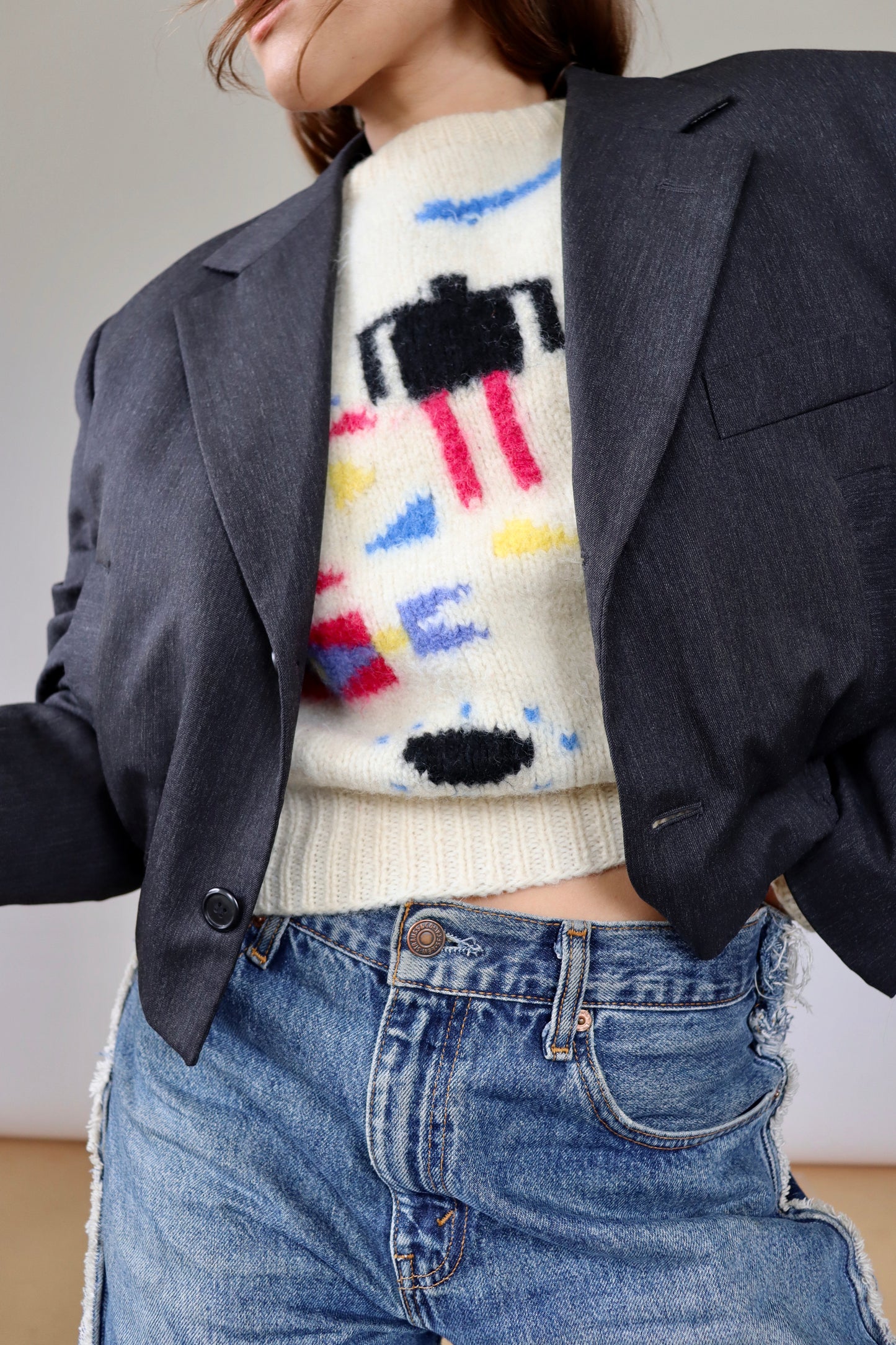 Charcoal Grace Bomber S