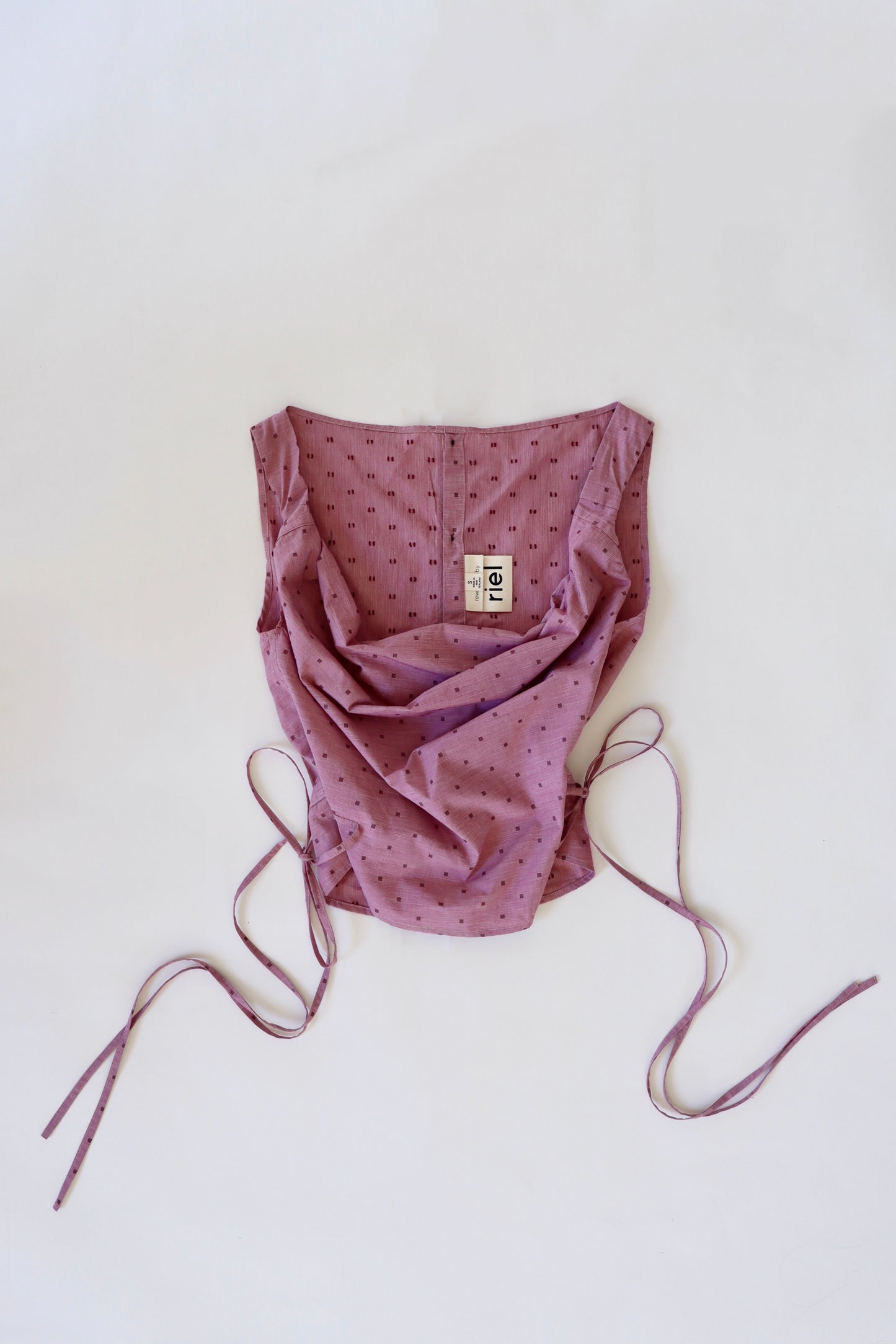 Dark Pink Patterned Awa Top S