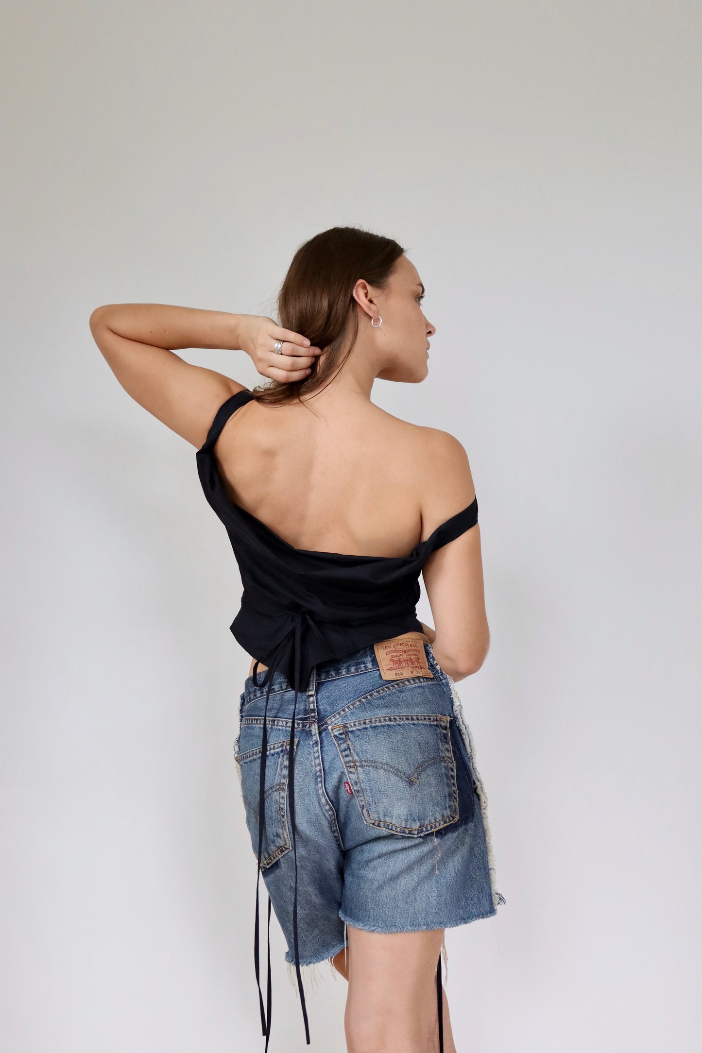 Midnight Blue Awa Top XS