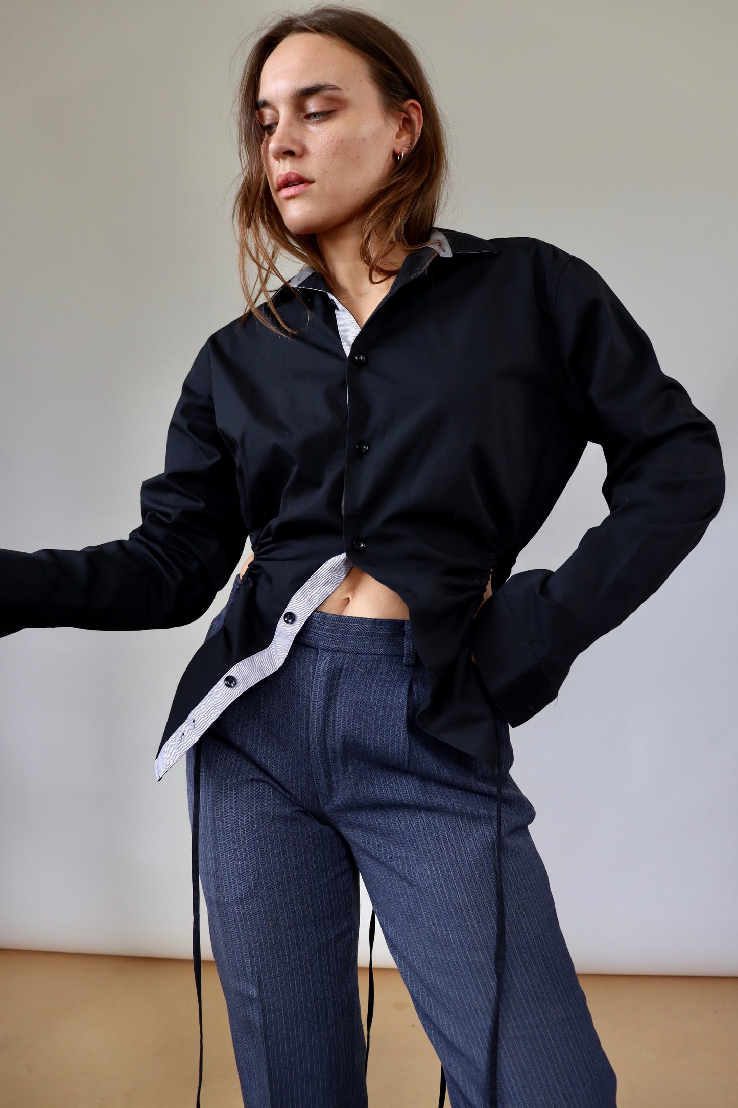 Black Curve Shirt S