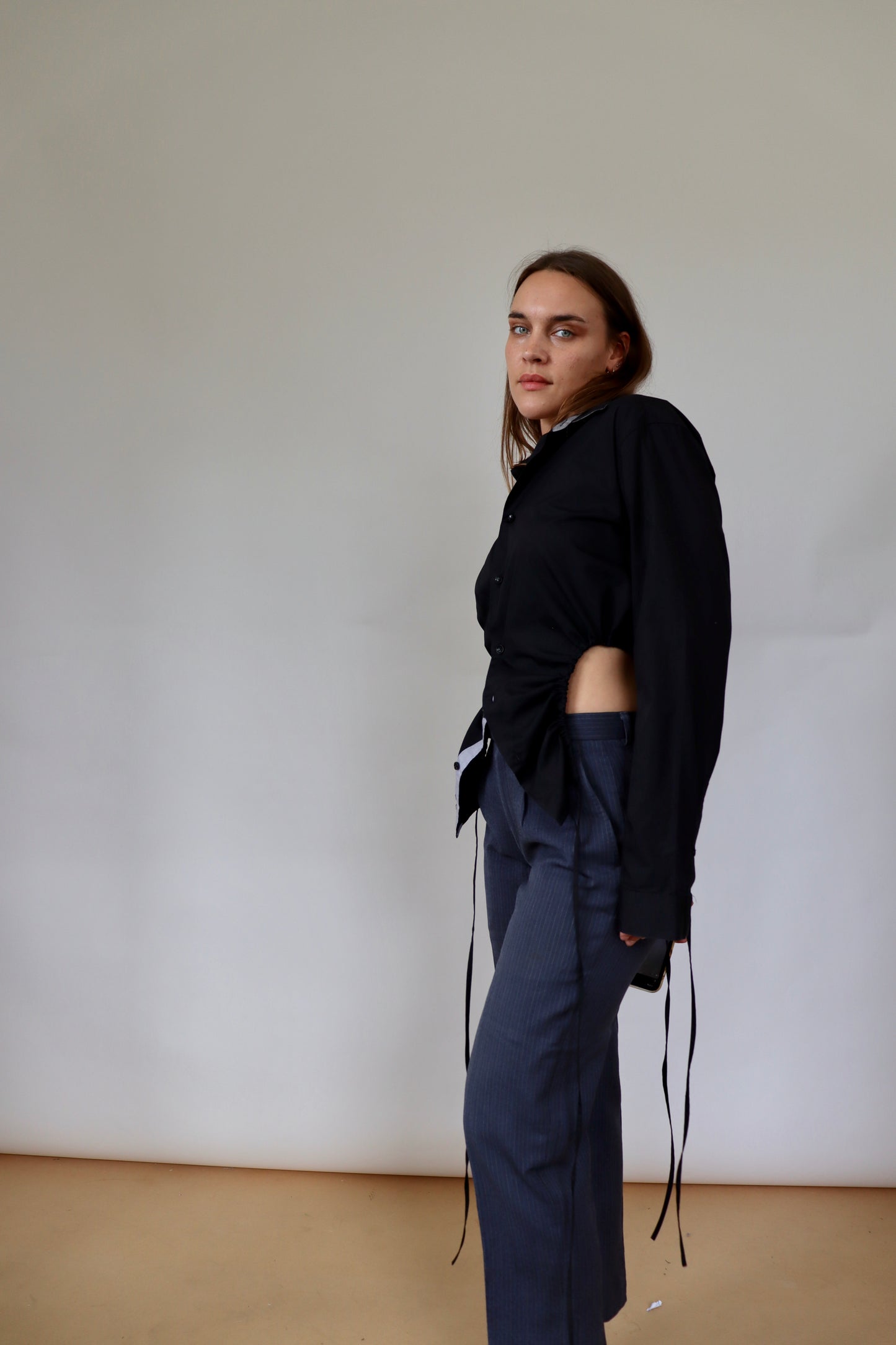 Black Curve Shirt S