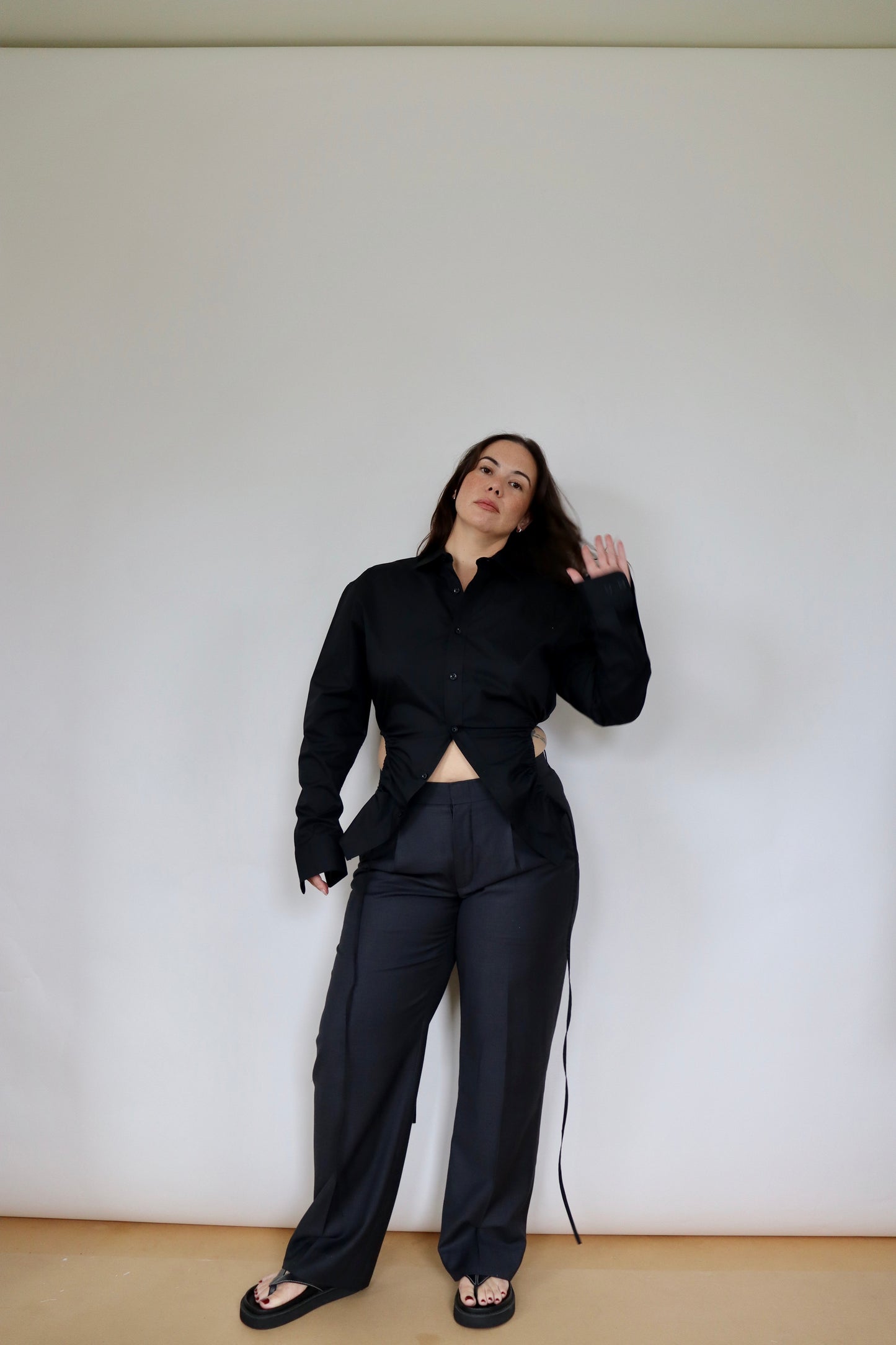 Black Curve Shirt M