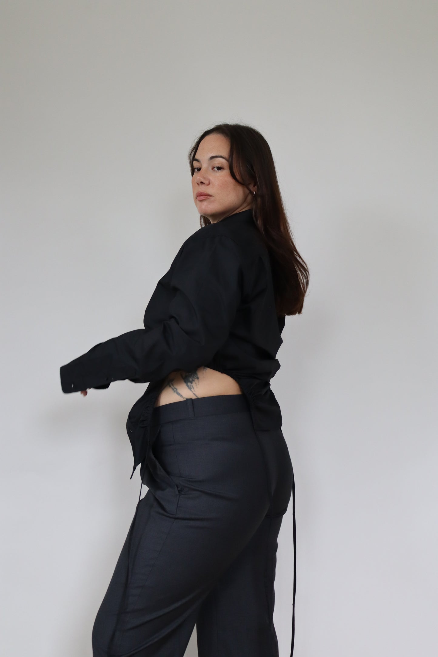 Black Curve Shirt M