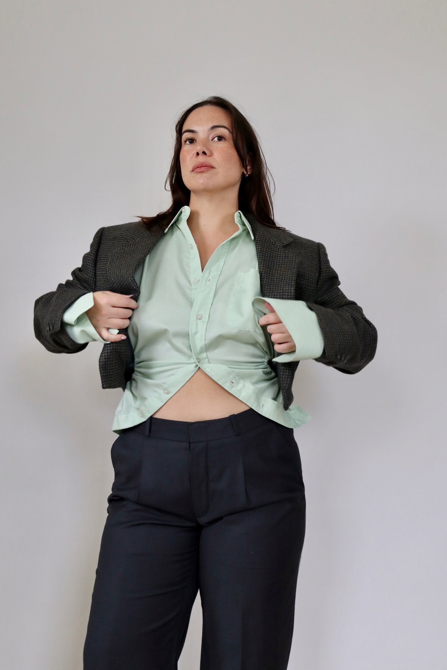 Wasabi Green Curve Shirt