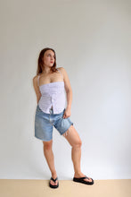 Load image into Gallery viewer, Purple Gingham Tobi Top S