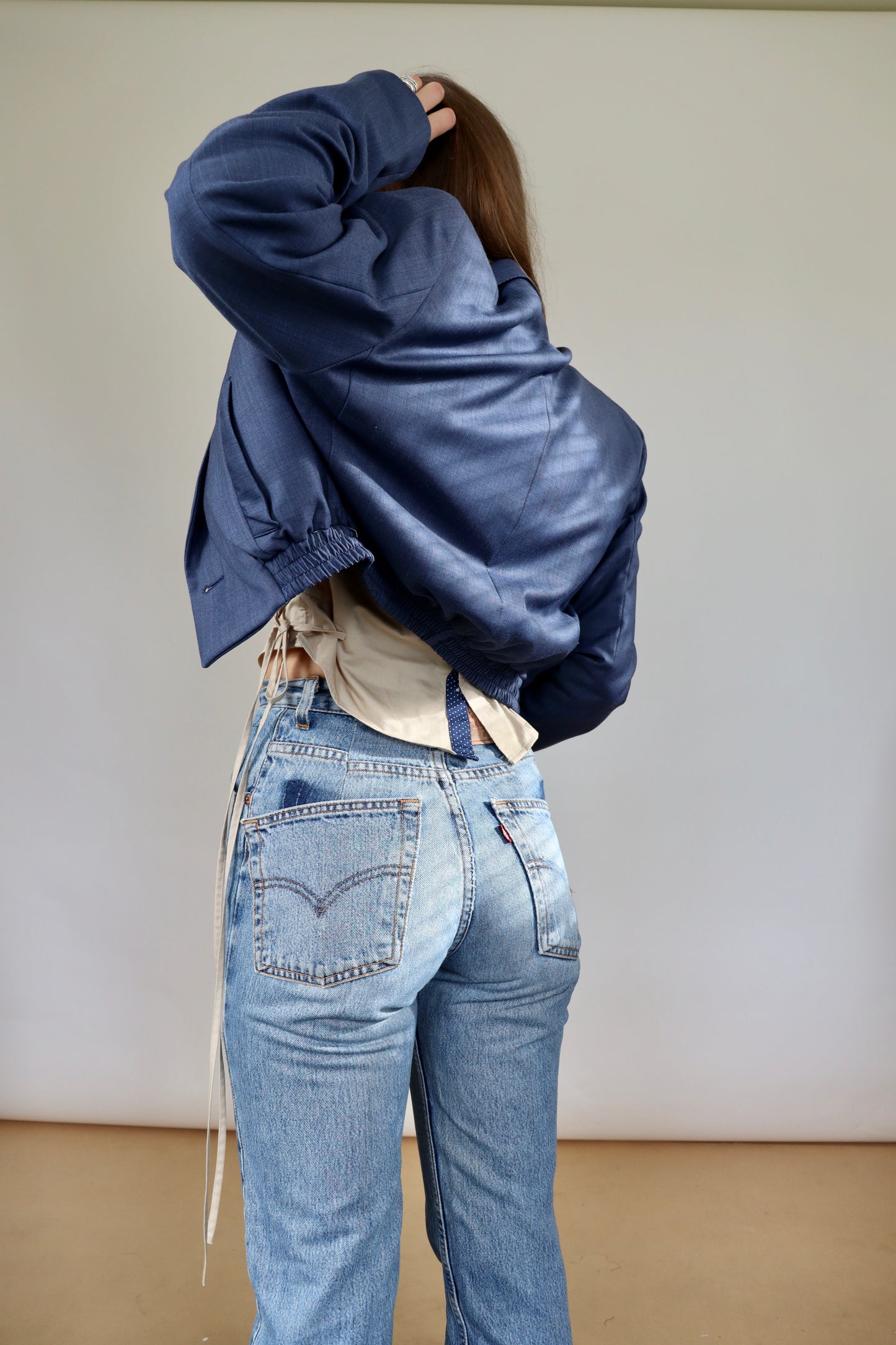 Midnight Blue Grace Bomber S