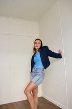 Load image into Gallery viewer, Navy Squared Mara Blazer