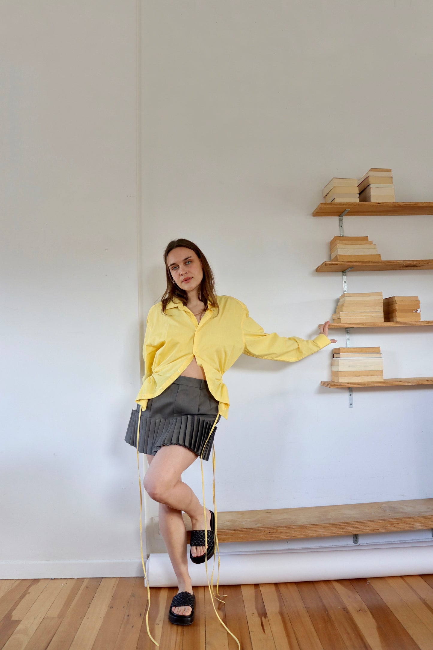 Yellow Curve Shirt