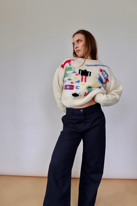 Colourful Woollen Jumper