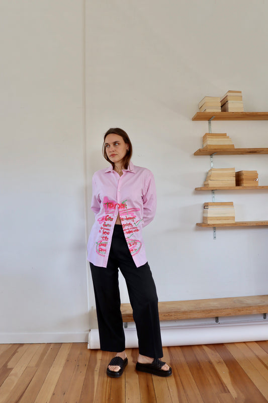 Pink 'To Do' Shirt S