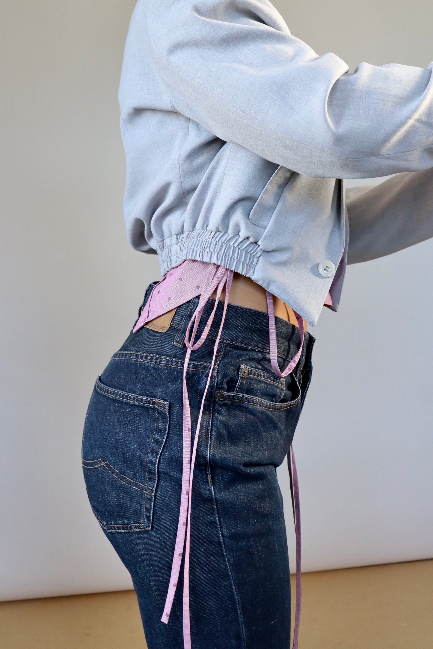Light Grey Grace Bomber S