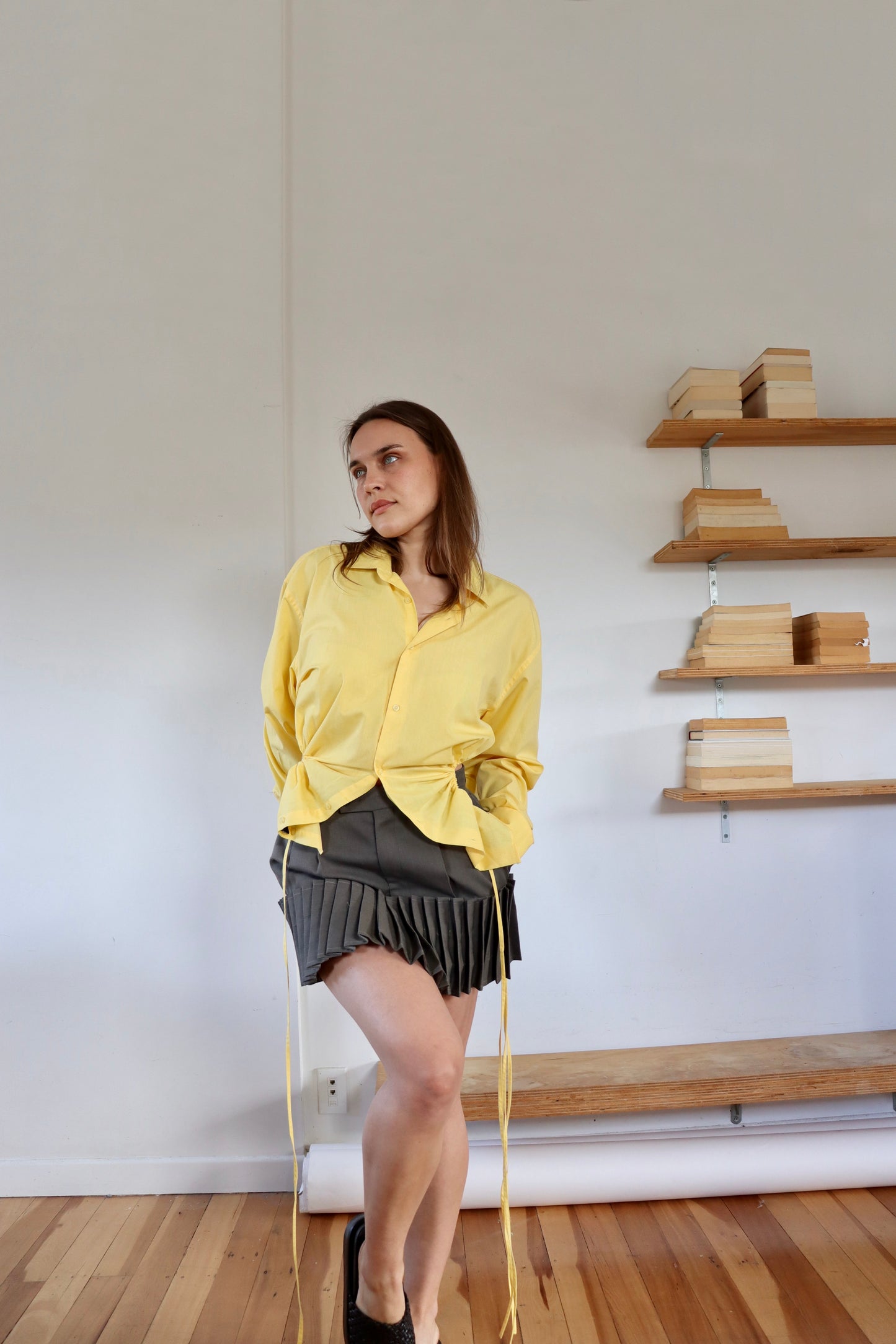 Yellow Curve Shirt