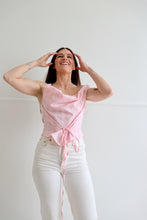 Load image into Gallery viewer, Pink Patterned Awa Top XS