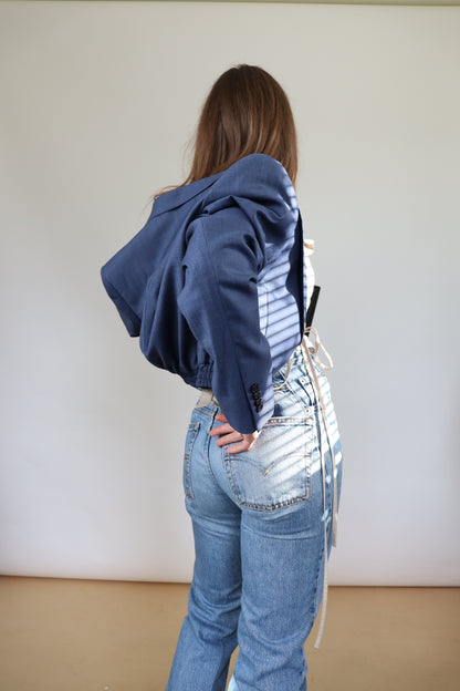 Midnight Blue Grace Bomber S
