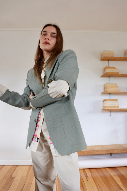 Sage Green Holy Blazer