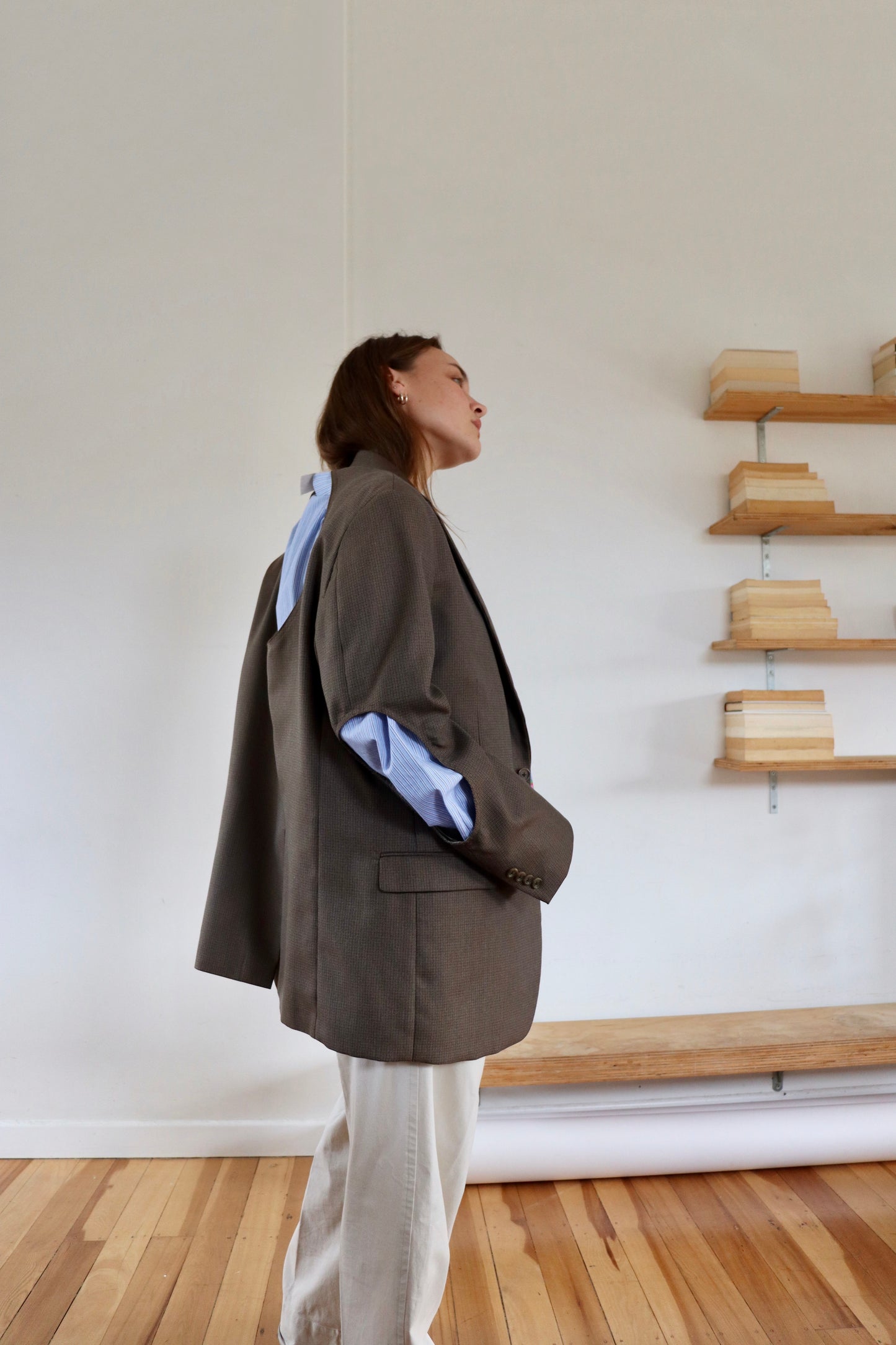 Brown Holy Blazer