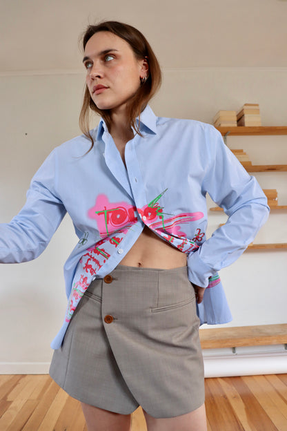 Blue 'To Do' Shirt S