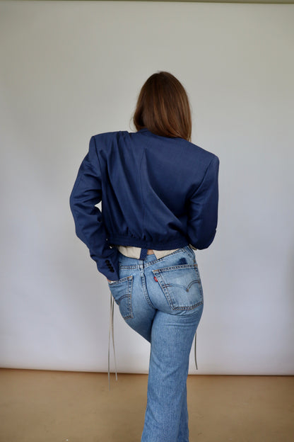 Midnight Blue Grace Bomber S
