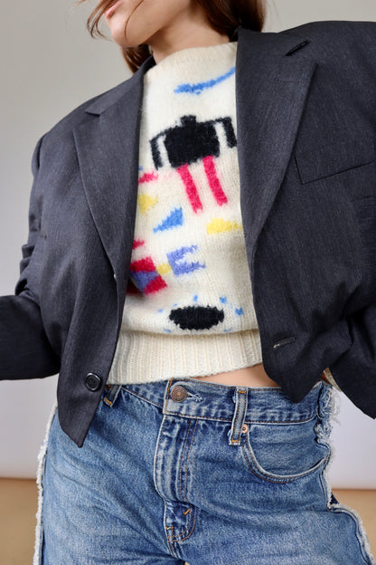 Charcoal Grace Bomber S