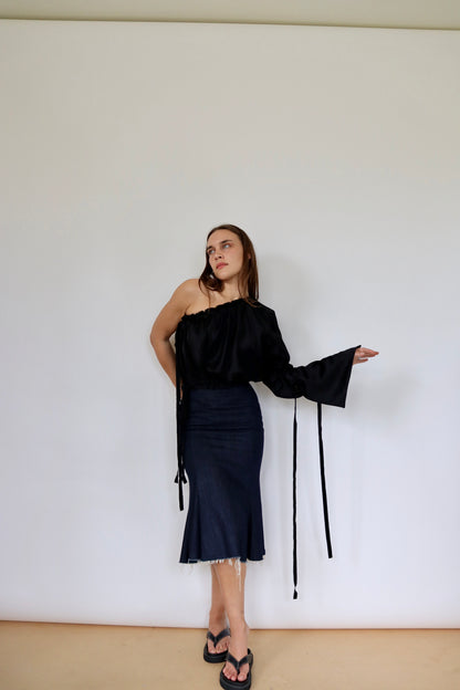 Georgia Alice Denim Mermaid Skirt