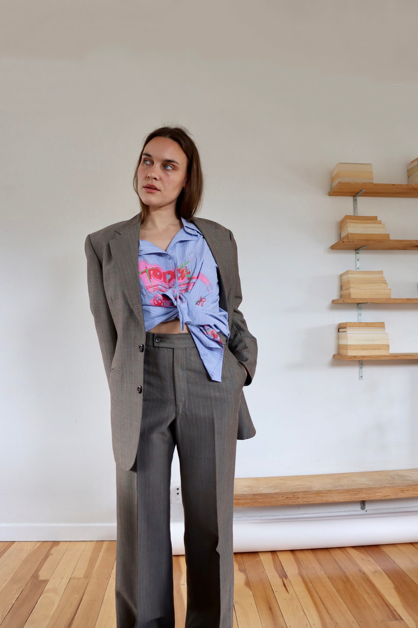 Light Brown Suit Set