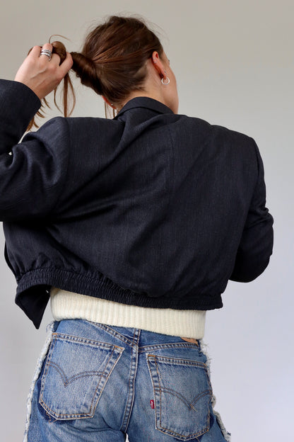 Charcoal Grace Bomber S