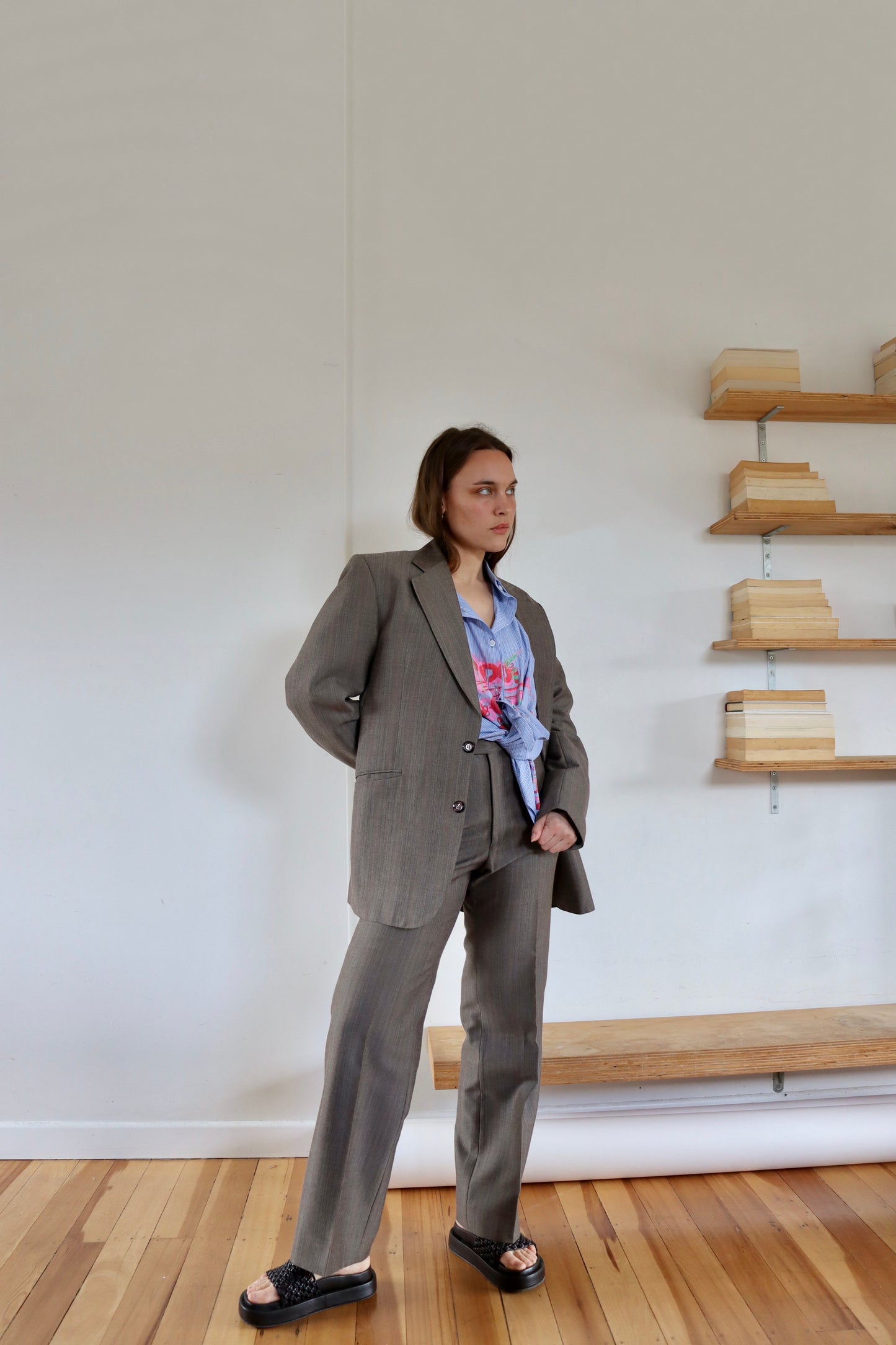 Light Brown Suit Set