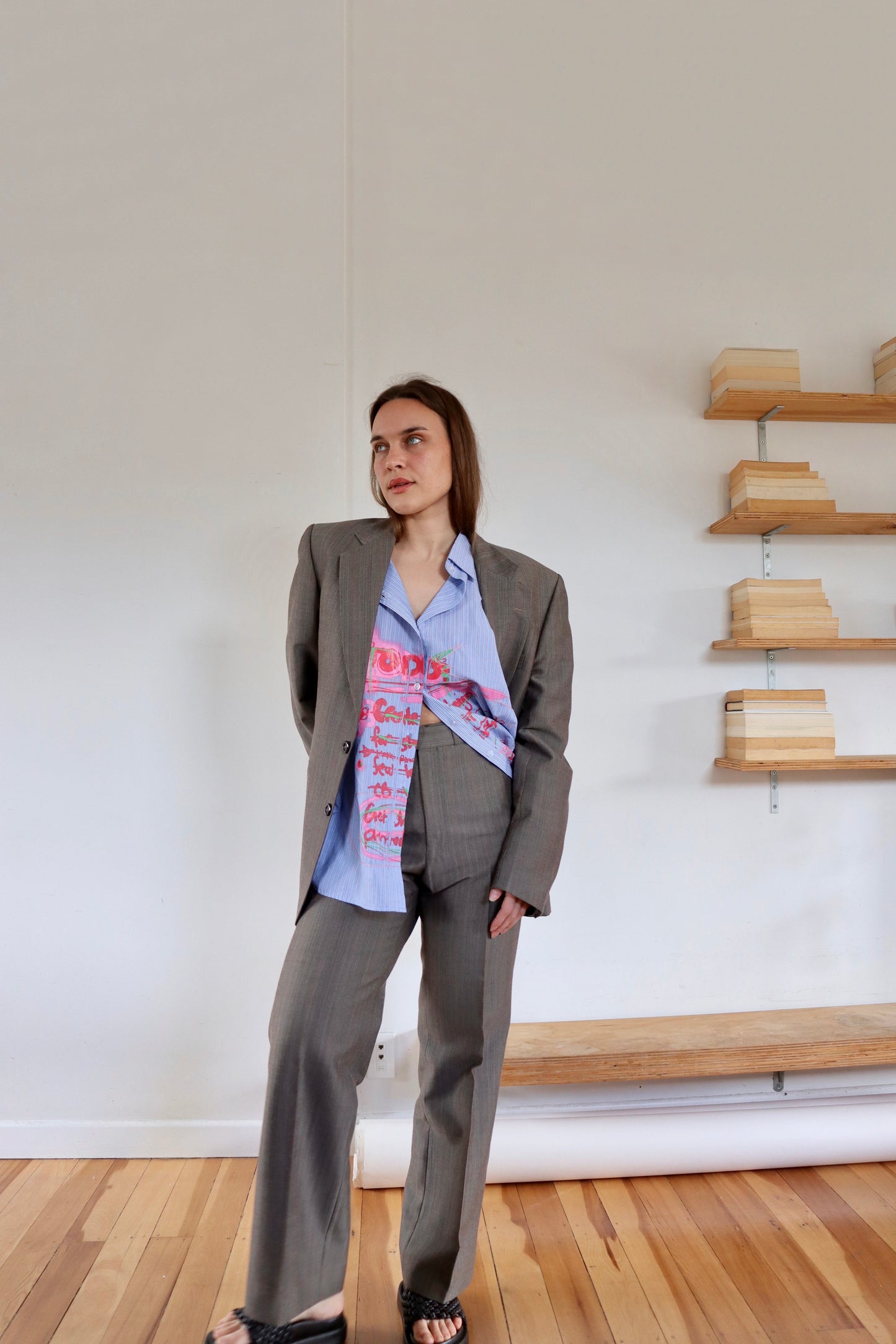 Light Brown Suit Set
