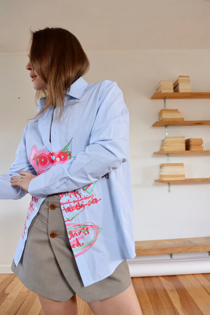 Blue 'To Do' Shirt S