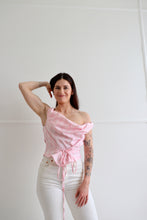 Load image into Gallery viewer, Pink Patterned Awa Top XS