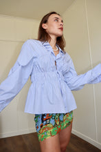 Load image into Gallery viewer, Blue Striped Tocca Shirt