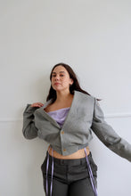 Load image into Gallery viewer, Light Grey Grace Bomber M