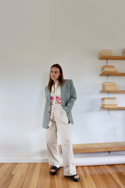 Sage Green Holy Blazer