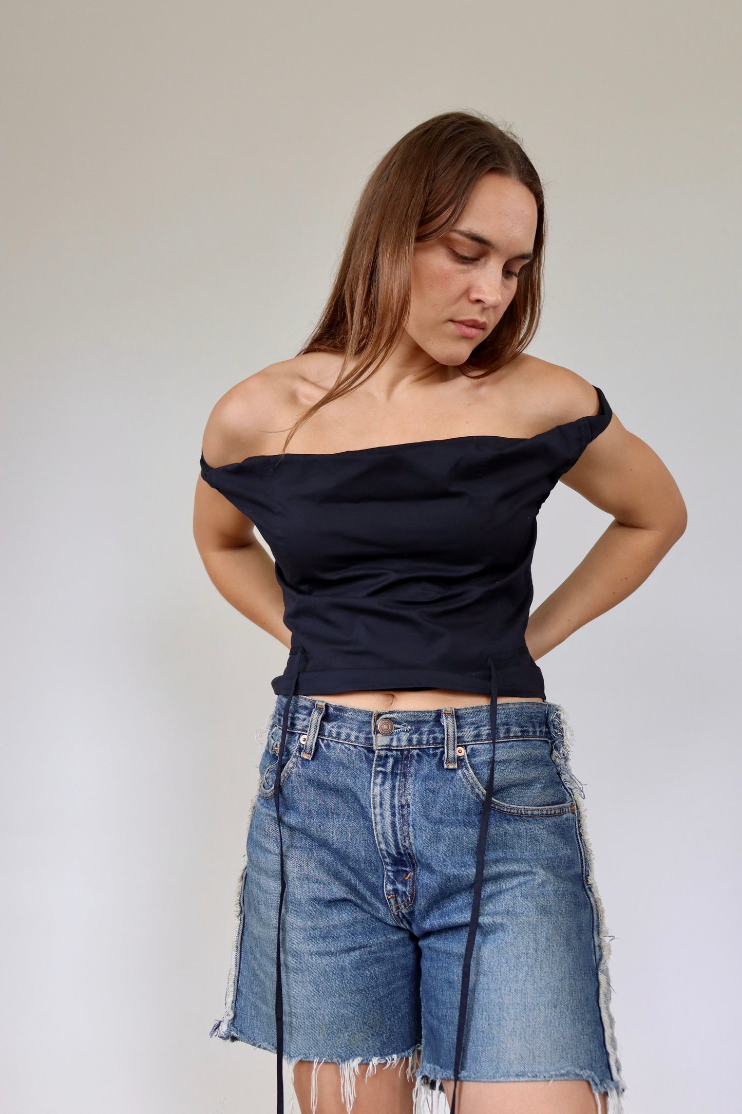 Midnight Blue Awa Top XS