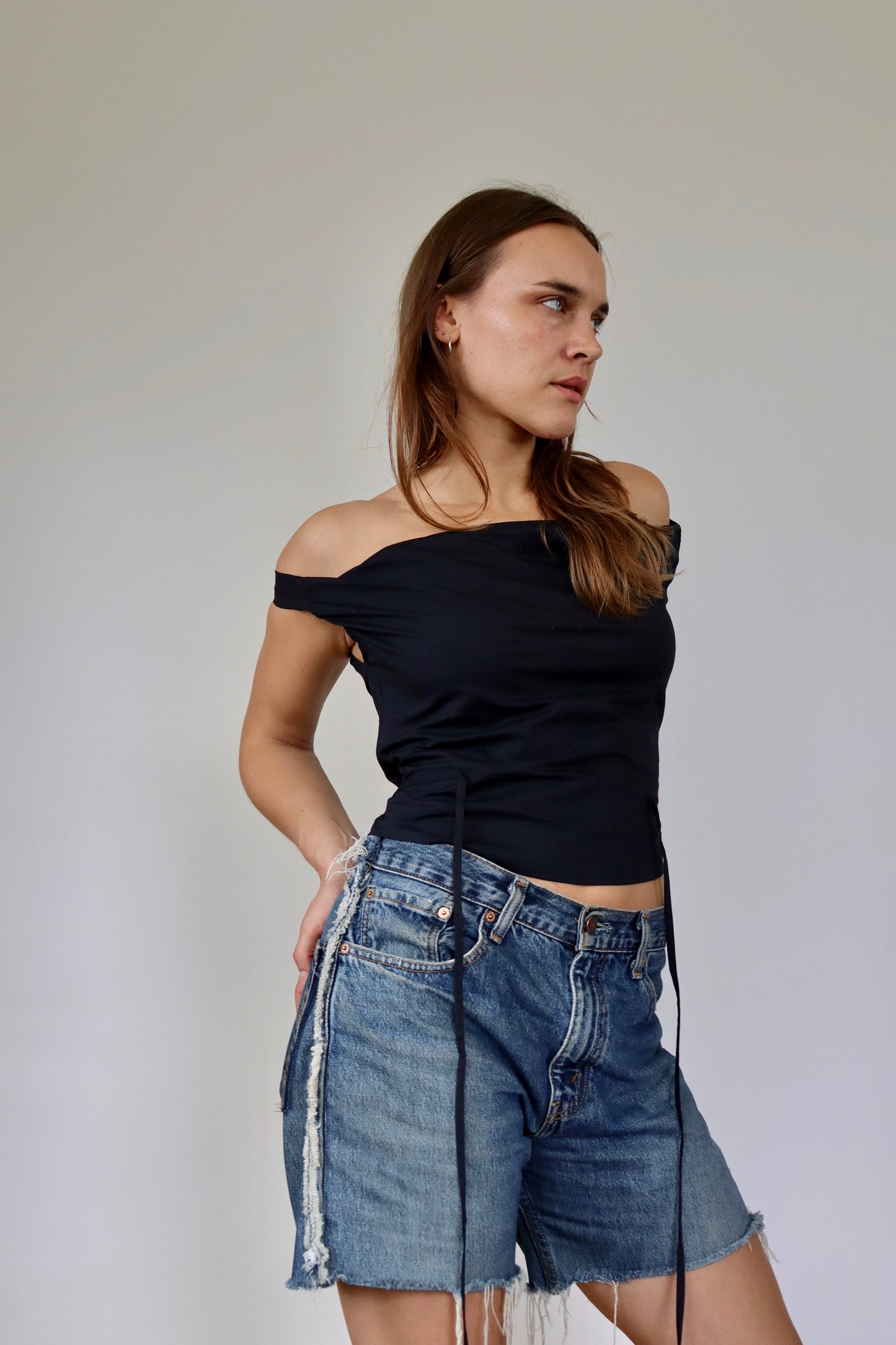Midnight Blue Awa Top XS