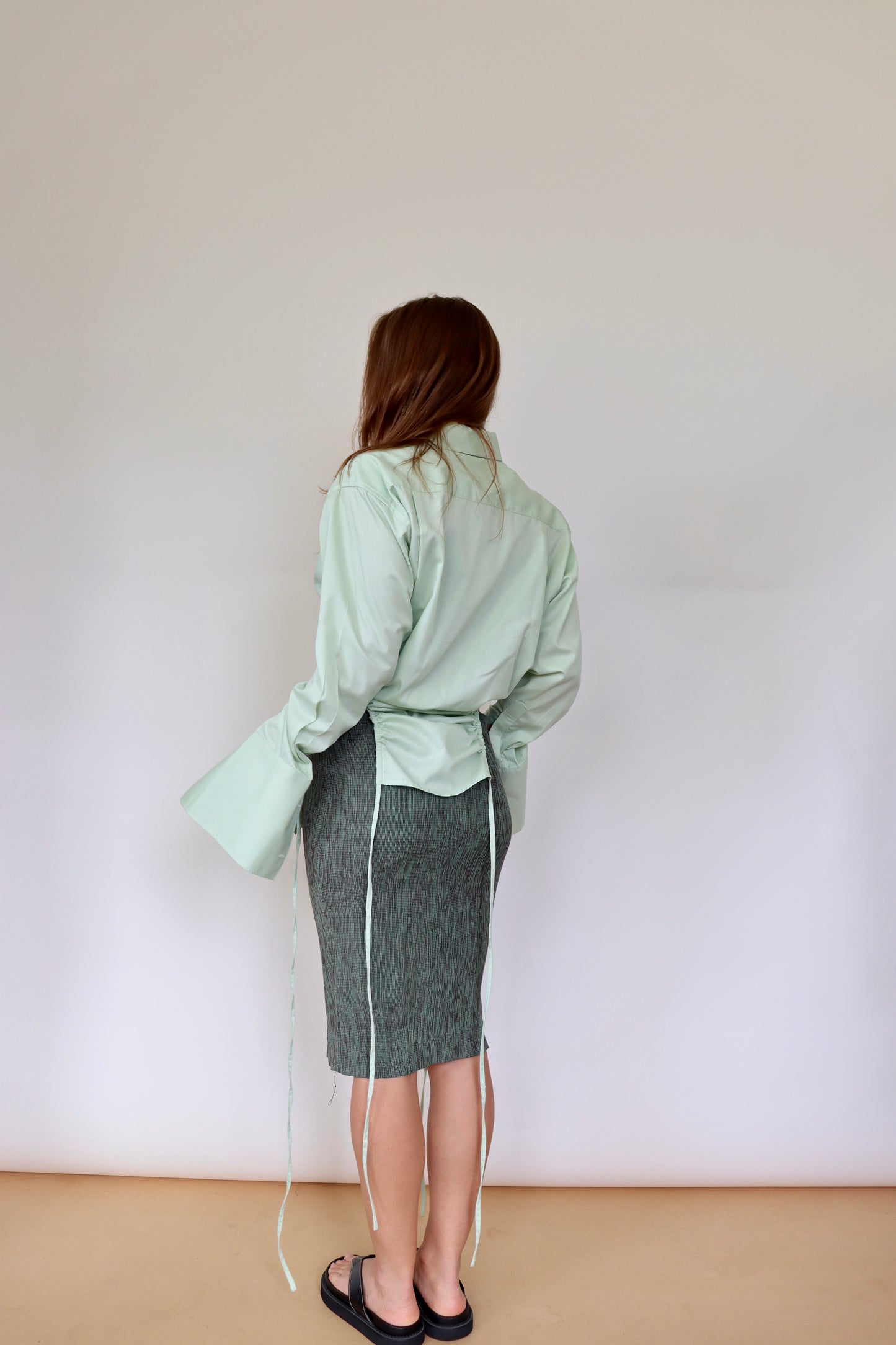 Wasabi Green Curve Shirt