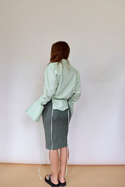 Wasabi Green Curve Shirt