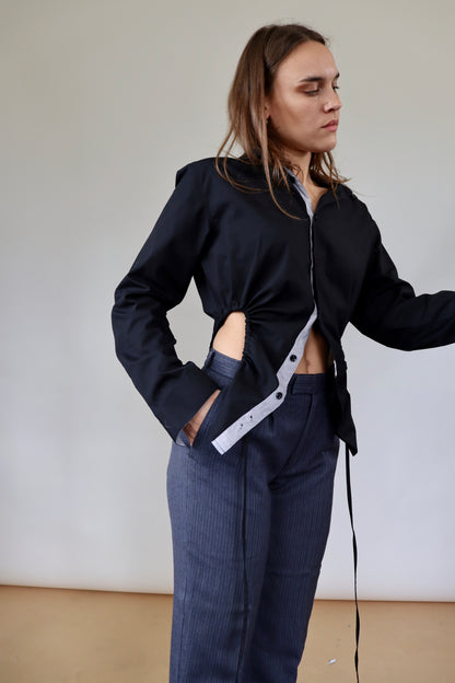 Black Curve Shirt S
