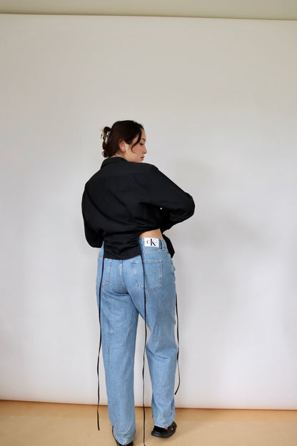 Black Curve Shirt L