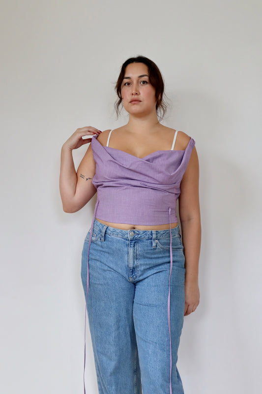 Purple Awa Top XL