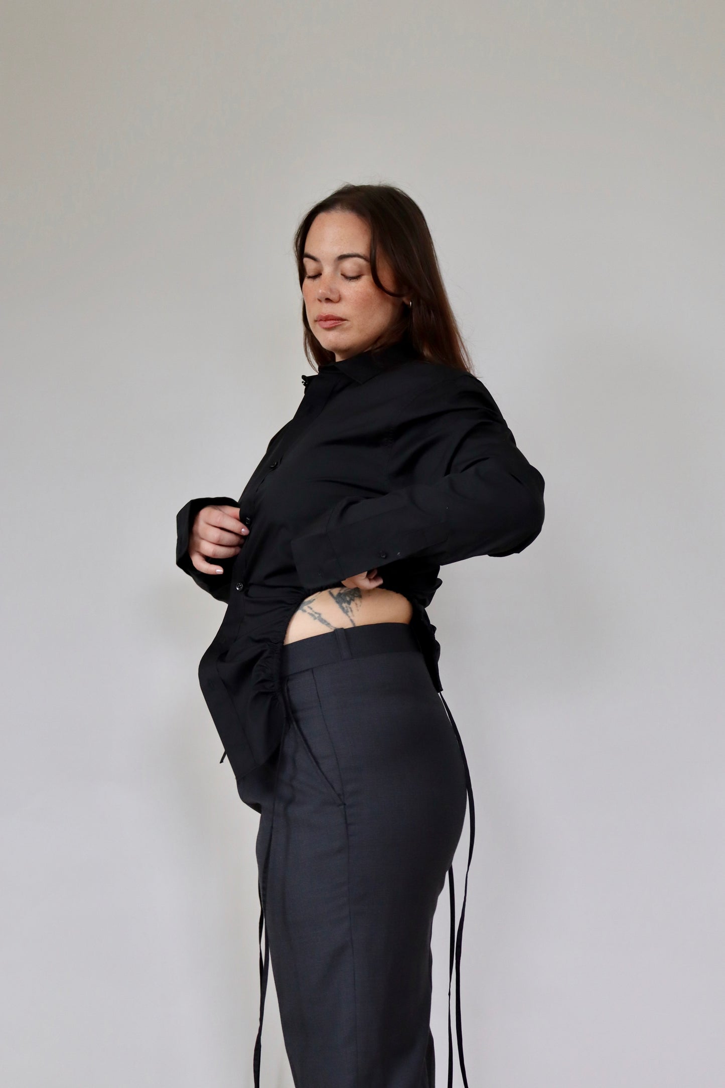 Black Curve Shirt M