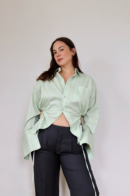 Wasabi Green Curve Shirt